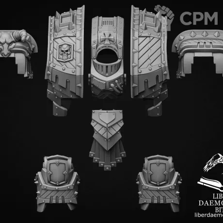 Описание картинки Armor model "Levi" type Obsidio от LDBits по цене 1 258руб | Свободный Рынок Миниатюр - СРМ