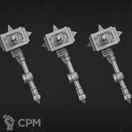 Описание картинки молоты тип Warden (правая рука) от Bazilevs по цене 497руб | Свободный Рынок Миниатюр - СРМ