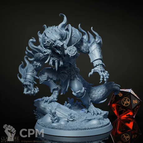 Описание картинки Ворген-Предводитель от Gabrigame_Print по цене 455руб | Свободный Рынок Миниатюр - СРМ