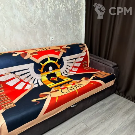 Описание картинки Плед | Warhammer от Строго по-Имперски по цене 5 490руб | Свободный Рынок Миниатюр - СРМ