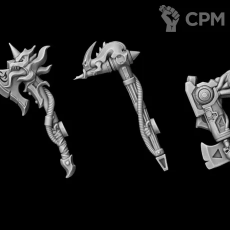 Описание картинки оружие тип Chaos (левая рука) от Bazilevs по цене 497руб | Свободный Рынок Миниатюр - СРМ