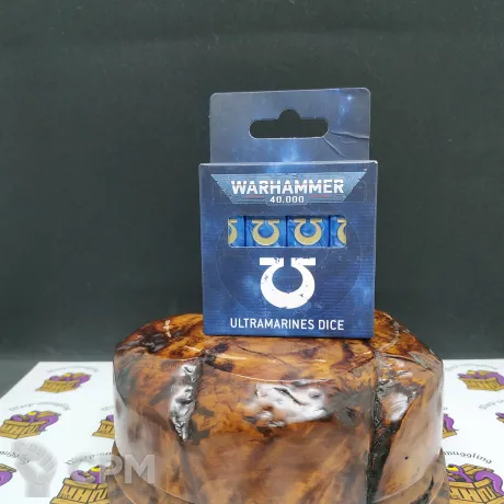 Описание картинки Ultramarines Dice от Warp-Smuggling по цене 3 500руб | Свободный Рынок Миниатюр - СРМ