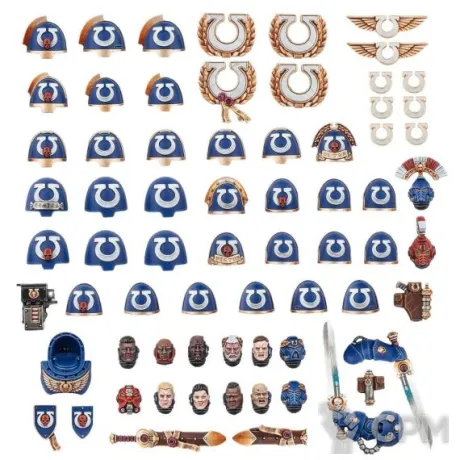 Описание картинки Ultramarines Upgrades от Dark Heresy по цене 1 100руб | Свободный Рынок Миниатюр - СРМ