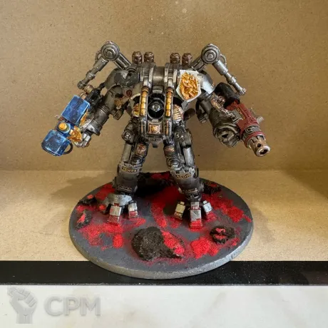 Описание картинки Nemesis Dreadknight от KUZAR по цене 3 000руб | Свободный Рынок Миниатюр - СРМ