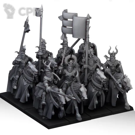 Описание картинки Bretonnia Grail Knight от Knight of Light по цене 2 100руб | Свободный Рынок Миниатюр - СРМ