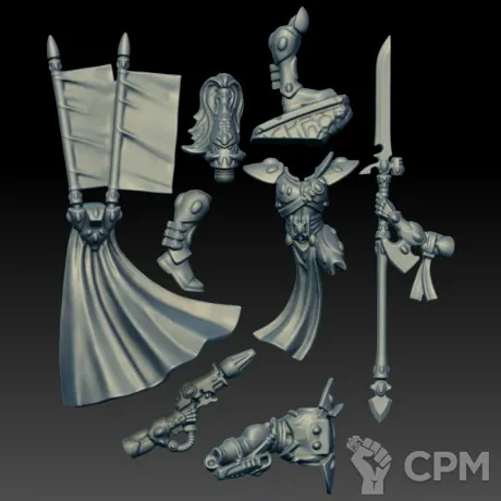 Описание картинки Path Of Command (Scan) от AxeL's Forge по цене 150руб | Свободный Рынок Миниатюр - СРМ
