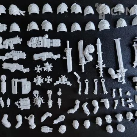 Описание картинки Black Templars Upgrades от ССП по цене 650руб | Свободный Рынок Миниатюр - СРМ