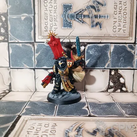 Описание картинки Black Templars Marshal от OMG_SL по цене 2 500руб | Свободный Рынок Миниатюр - СРМ