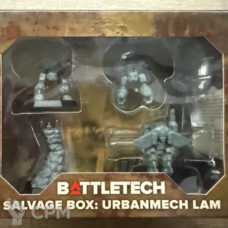 Описание картинки Battletech Salvage Box: Urbanmech LAM от Warmaster по цене 3 450руб | Свободный Рынок Миниатюр - СРМ