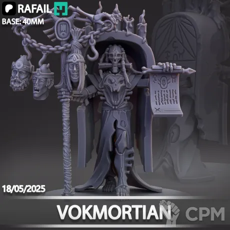Описание картинки Vokmortian от Naggaroth Night по цене 600руб | Свободный Рынок Миниатюр - СРМ
