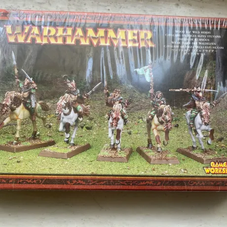Описание картинки Wood Elf Wild riders от Bruno по цене 20 000руб | Свободный Рынок Миниатюр - СРМ