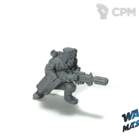 Описание картинки Valhallan Melta Gun от WARP Master по цене 210руб | Свободный Рынок Миниатюр - СРМ