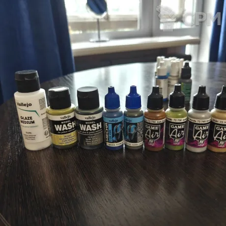 Описание картинки Model wash, Game Air, Mecha color, Glaze Medium от MalaSander по цене 2 000руб | Свободный Рынок Миниатюр - СРМ