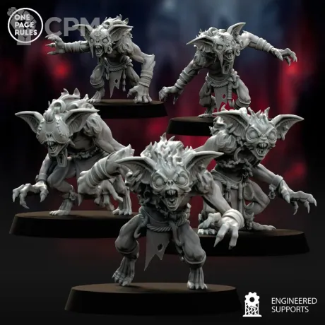 Описание картинки Crypt Ghouls от MrMetalHorror по цене 500руб | Свободный Рынок Миниатюр - СРМ