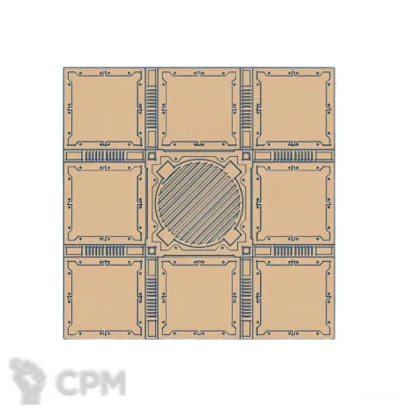Описание картинки Zone Mortalis - Floor Tile от 3D Print Workshop по цене 416руб | Свободный Рынок Миниатюр - СРМ