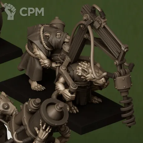 Описание картинки Warpvolt Scourgers 3шт от Knight of Light по цене 340руб | Свободный Рынок Миниатюр - СРМ