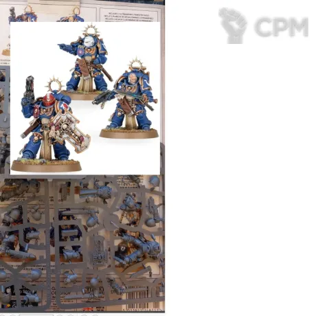 Описание картинки 3x Bladeguard Veteran Squad miniatures, multipart от Ev Ku по цене 100руб | Свободный Рынок Миниатюр - СРМ