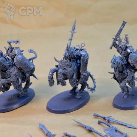 Описание картинки Varanguard of Chaos от Mechanikus Forge по цене 2 100руб | Свободный Рынок Миниатюр - СРМ