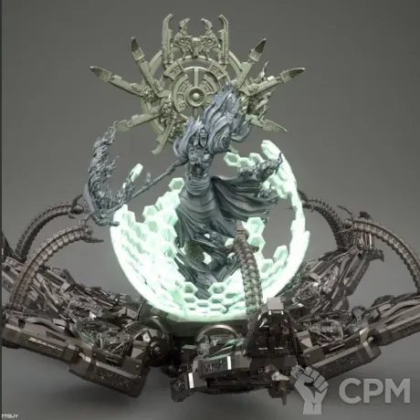 Описание картинки Tesseract Vault от MrMetalHorror по цене 6 500руб | Свободный Рынок Миниатюр - СРМ