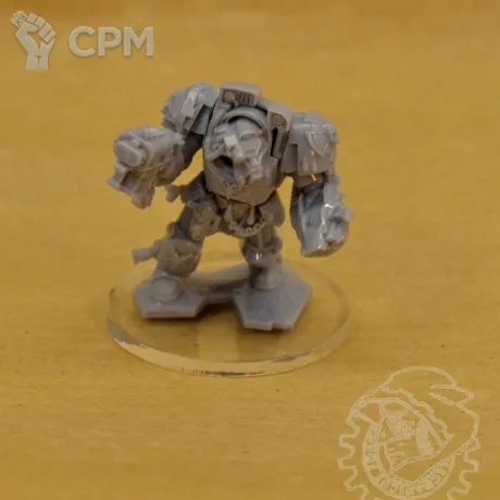 Описание картинки Space Hulk Terminator Brother Omnio от Mechanikus Forge по цене 440руб | Свободный Рынок Миниатюр - СРМ
