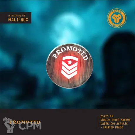 Описание картинки Malifaux Promoted от TerraCutter по цене 35руб | Свободный Рынок Миниатюр - СРМ