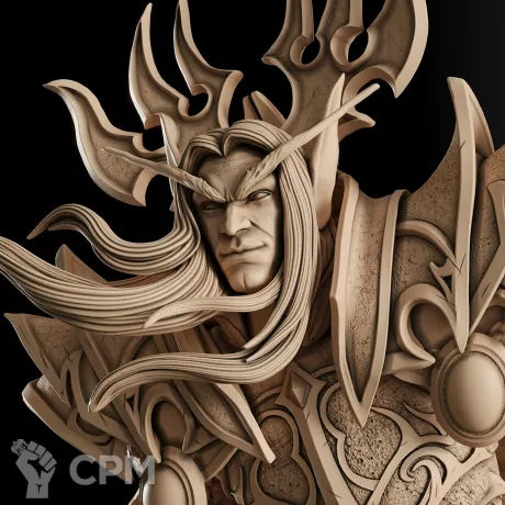 Описание картинки Kael'thas Фигурка (World of Warcraft) от GAS3TXD  по цене 4 100руб | Свободный Рынок Миниатюр - СРМ
