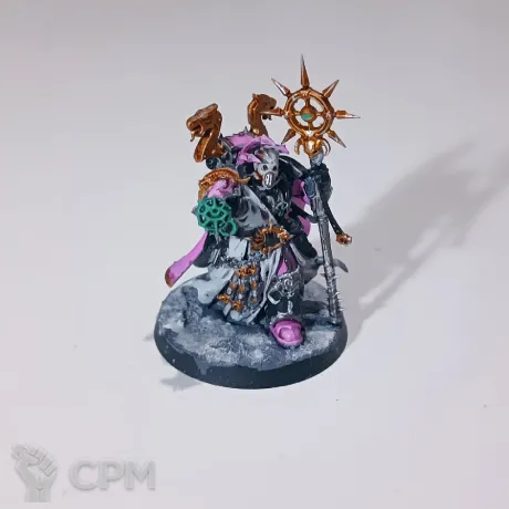 Описание картинки Chaos Space Marines Sorcerer от OMG_SL по цене 2 500руб | Свободный Рынок Миниатюр - СРМ
