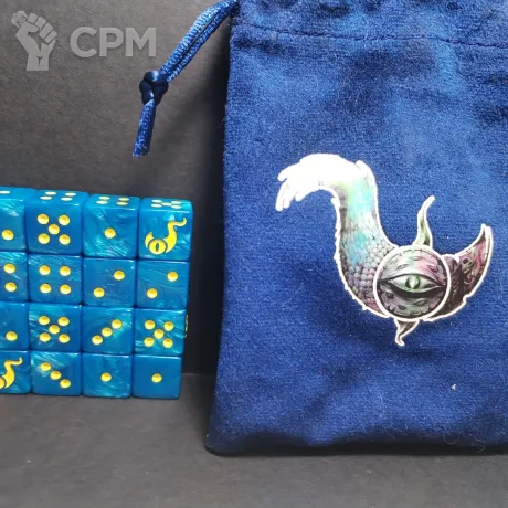 Описание картинки Thousand Sons Dice от Juice по цене 2 500руб | Свободный Рынок Миниатюр - СРМ