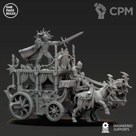 Описание картинки Black Coach от MrMetalHorror по цене 2 500руб | Свободный Рынок Миниатюр - СРМ