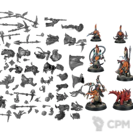 Описание картинки Vulkyn Flameseekers от LooneShroomFoundry по цене 100руб | Свободный Рынок Миниатюр - СРМ