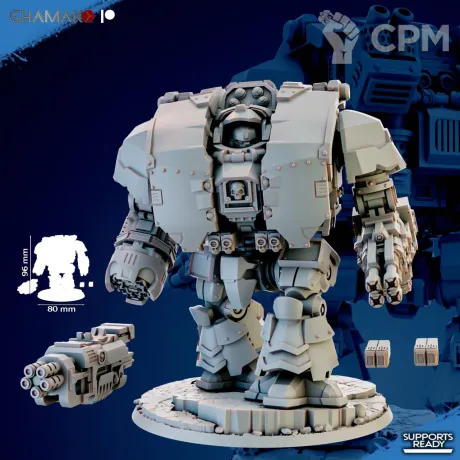 Описание картинки Leviathan Dreadnought от Хижина Мопса по цене 1 500руб | Свободный Рынок Миниатюр - СРМ
