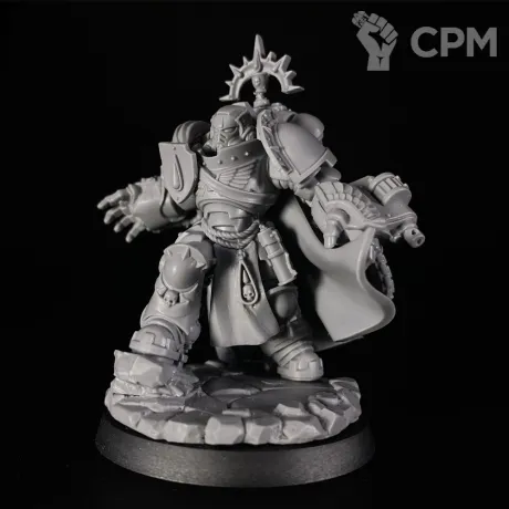 Описание картинки Blood Angels captain in gravis armour conversion от KoofWorkshop по цене 560руб | Свободный Рынок Миниатюр - СРМ