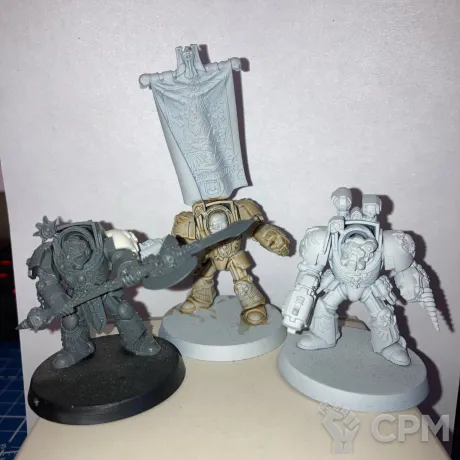 Описание картинки Deathwing Command Squad от Snork по цене 1 500руб | Свободный Рынок Миниатюр - СРМ