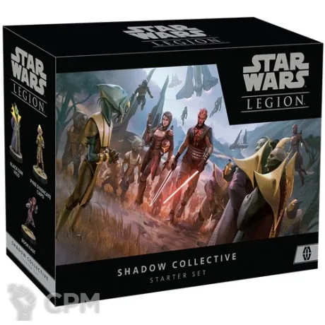 Описание картинки Star Wars Legion Shadow Collective Starter Set от StarkLogistics по цене 9 240руб | Свободный Рынок Миниатюр - СРМ