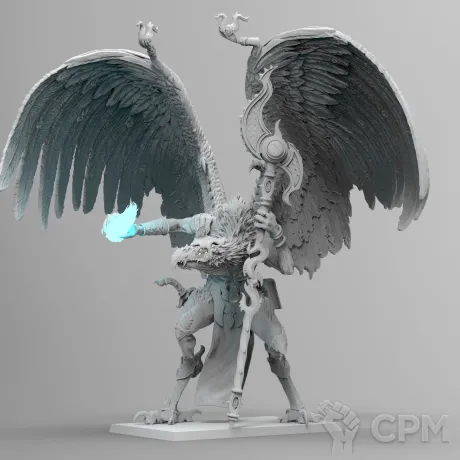 Описание картинки Lord of Change 4 от WastelandMiniatures по цене 1 800руб | Свободный Рынок Миниатюр - СРМ