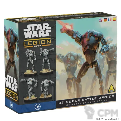 Описание картинки Star Wars: Legion - B2 Super Battle Droids от StarkLogistics по цене 5 040руб | Свободный Рынок Миниатюр - СРМ