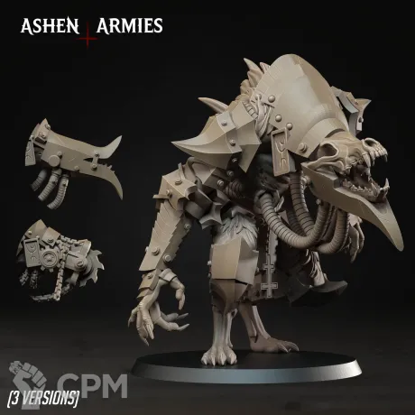 Описание картинки War Wolf Assault Beast от Manufactorum76 по цене 1 000руб | Свободный Рынок Миниатюр - СРМ
