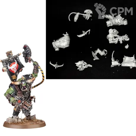 Описание картинки Warboss armageddon от Логово Каракатицы  по цене 100руб | Свободный Рынок Миниатюр - СРМ