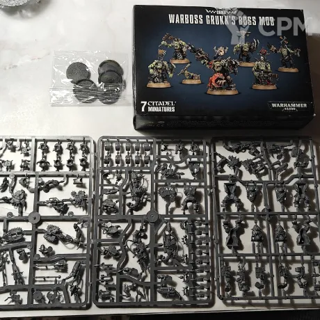 Описание картинки Warboss Grukk's Boss Mob от  по цене 5 000руб | Свободный Рынок Миниатюр - СРМ