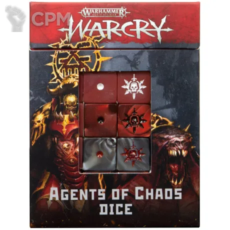 Описание картинки Warcry: Agents Of Chaos Dice от Hierohpant по цене 6 050руб | Свободный Рынок Миниатюр - СРМ