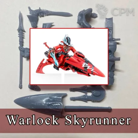 Описание картинки Warlock Skyrunner от SaJRa по цене 500руб | Свободный Рынок Миниатюр - СРМ