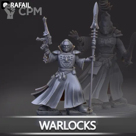 Описание картинки Warlocks от Naggaroth Night по цене 1 000руб | Свободный Рынок Миниатюр - СРМ