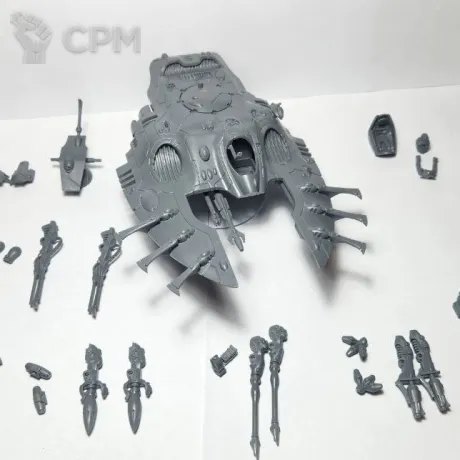 Описание картинки Wave serpent. Оригинал пластик от Shamkin по цене 6 000руб | Свободный Рынок Миниатюр - СРМ
