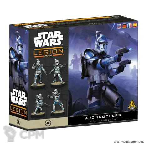 Описание картинки Star Wars: Legion - ARC Troopers Unit Expansion от StarkLogistics по цене 6 300руб | Свободный Рынок Миниатюр - СРМ