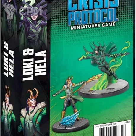 Описание картинки Marvel Crisis Protocol: Loki &amp; Hela Character Pack от StarkLogistics по цене 3 990руб | Свободный Рынок Миниатюр - СРМ