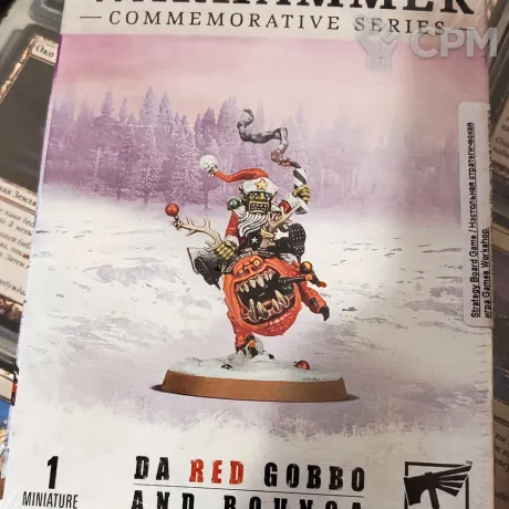 Описание картинки Da Red Gobbo and Bounca от Monger по цене 6 950руб | Свободный Рынок Миниатюр - СРМ