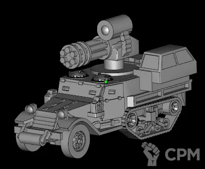 Описание картинки MWO Vulcan_Armored_Car от Mystery sHack по цене 200руб | Свободный Рынок Миниатюр - СРМ