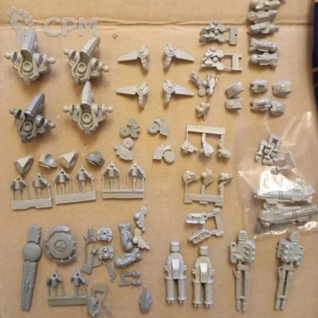 Описание картинки XV9 with Twin-linked Burst Cannon от Namor по цене 3 500руб | Свободный Рынок Миниатюр - СРМ