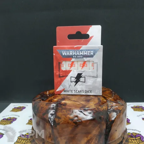Описание картинки White Scars Dice от Warp-Smuggling по цене 3 500руб | Свободный Рынок Миниатюр - СРМ