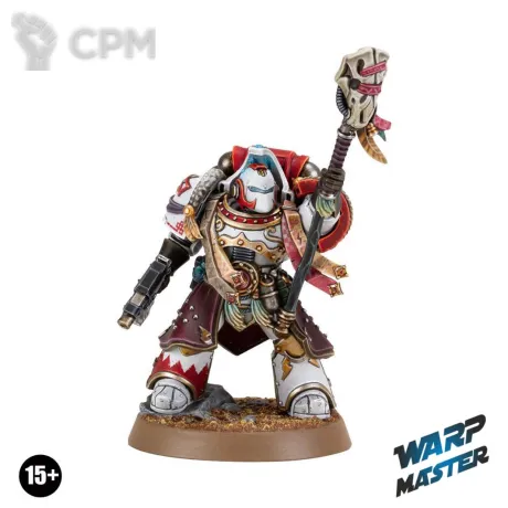Описание картинки White Scars Stormseer Consul от WARP Master по цене 800руб | Свободный Рынок Миниатюр - СРМ
